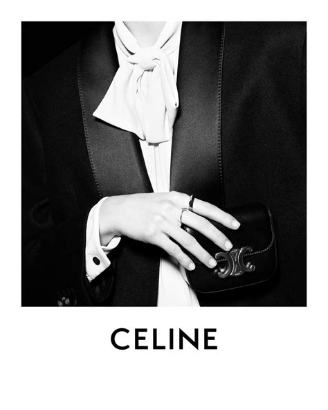 Celine parade black tie